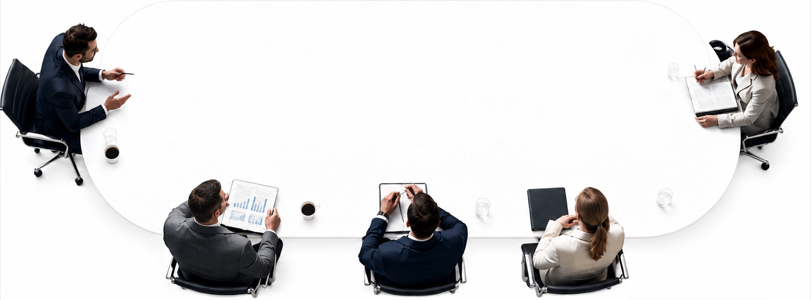 Brokers, investors, syndicators, lenders and office teams around one conference table